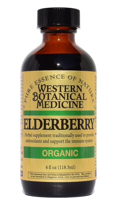 Photo of 4oz bottle of Elderberry