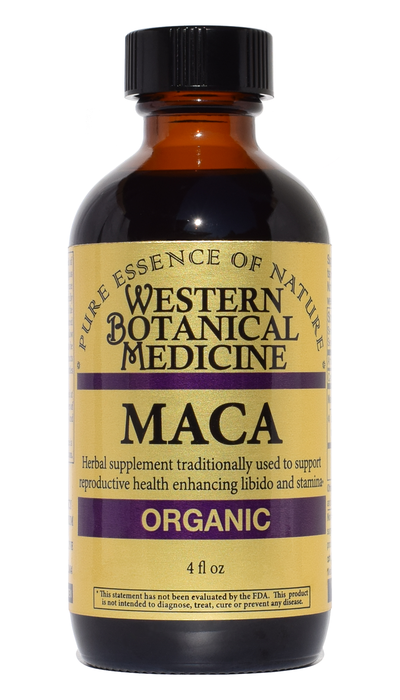 Photo of 4oz bottle of Maca