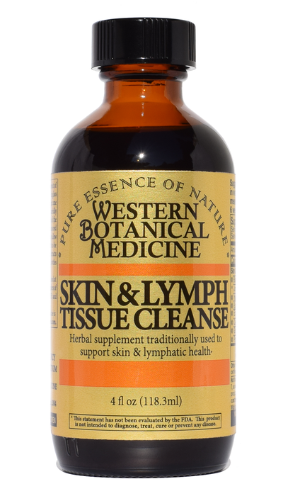 Photo of 4oz bottle of Skin & Lymph Tissue Cleanse
