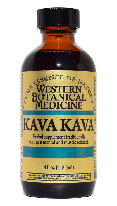 Photo of 4oz bottle of Kava Kava