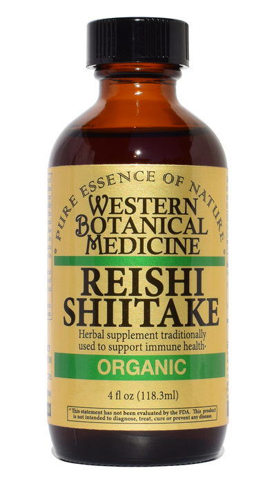 Photo of 4oz bottle of Reishi Shiitake