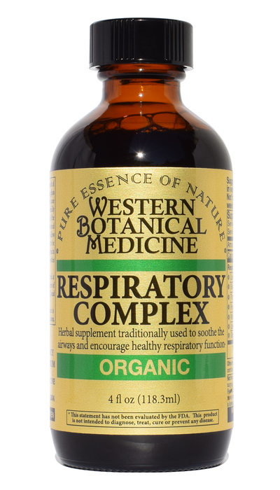 Photo of 4oz botle of Respiratory Complex