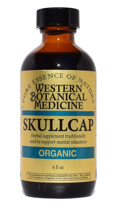 Photo of 4oz bottle of Skullcap